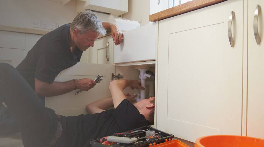 Professional burst pipe repair services in Thomas, OK